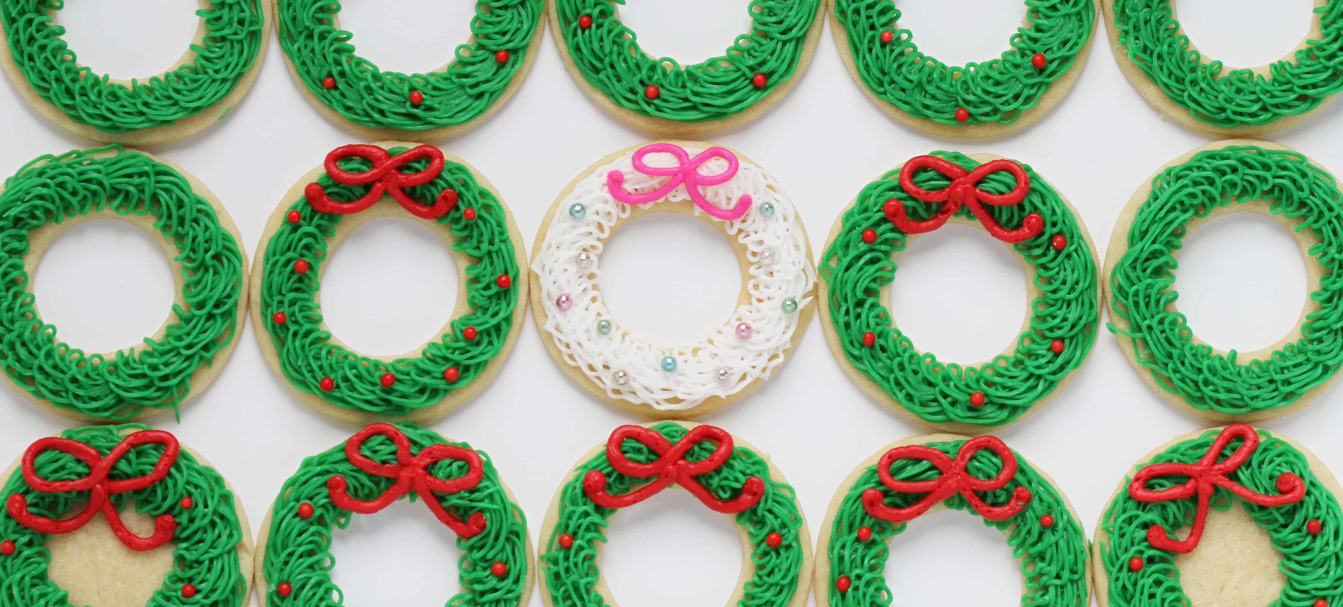 This recipe is NO CHILL!! You can roll out your dough and cut out your shapes immediately! #cutoutcookies #sugarcookies #sugarcookierecipe #iambaker Sugar Cookie Recipe